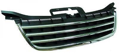 Calandra Griglia Mascherina TUNING TOURAN 03-06 nero con chrome listelli