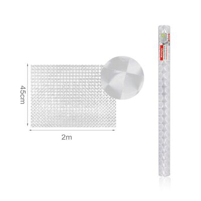6 Rotoli Pellicola Vetri Finestre Privacy Autoadesiva Opaca 45X200cm Tot. 5,4mq