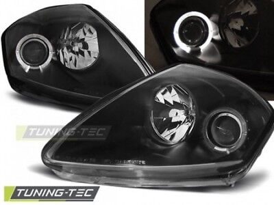 Coppia Set Kit Fari Fanali Anteriori Tuning ECLIPSE D50 00-05 Nero