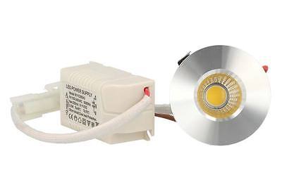 Faretto Led Da Incasso Satinato Rotondo 3W Bianco Neutro
