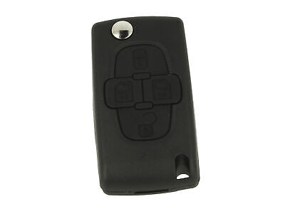 Guscio Chiave Telecomando 4 Tasti Con Lama HU83 Batteria In Custodia Senza