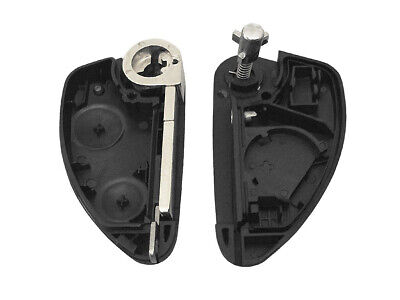Guscio Chiave Telecomando 2 Tasti Con Lama SIP22 Batteria In Custodia Senza