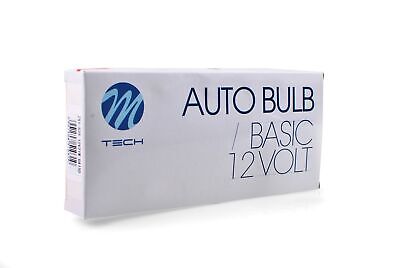 LOTTO DI 10 PEZZI Lampada M-TECH BA15d 21W 12V CLEAR