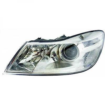 Faro fanale anteriore Destro OCTAVIA 08- TYC H1+H7 con motorino reg elettr