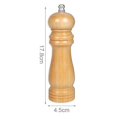 Macinapepe In Legno Macina Pepe e Sale Colore Beige 17,8cm <ul><li>Macinapepe