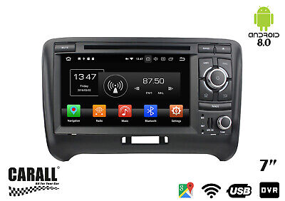 Autoradio Android 8.0 TT GPS DVD USB SD WI-FI Bluetooth Navigatore