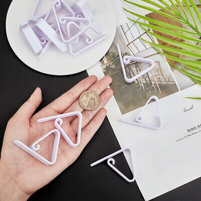 12pcs Ferma Tovaglie in Plastica di Qualit&agrave; Colore Bianco <ul><li>I