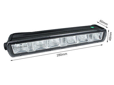 Barra Led Fuoristrada Slim 30W 12V 24V 10 26cm Con Daylight Luce Diurne IP67