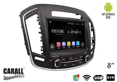 Autoradio mit Android 8.0 Insignia GPS DVD USB SD Wifi Bluetooth Navigator