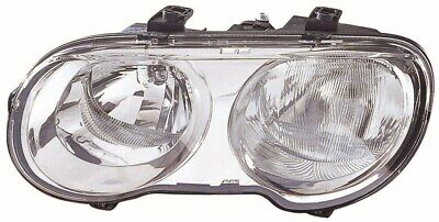Faro anteriore dx 25 99-04 cromato DEPO H7+H1 per reg el