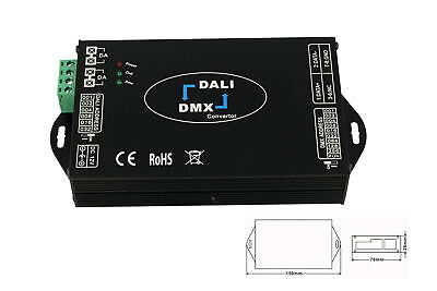 Convertitore Segnale Trasforma Da DMX a DALI e Da DALI a DMX 12V 24V 36V 48V