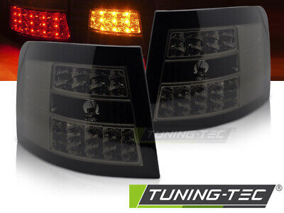 LED TAIL LIGHTS SMOKE fits AUDI A6 05.97-05.04 AVANT