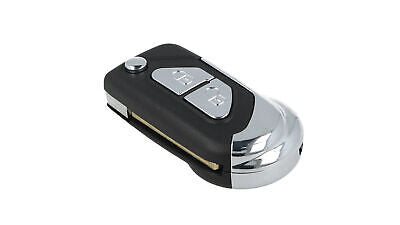 Guscio Chiave Telecomando 2 Tasti Con Lama HU83 Batteria Su Circuito Senza