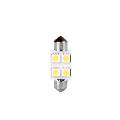 Blister 2x LED L072 C5W 36mm 4xSMD5050 bianco