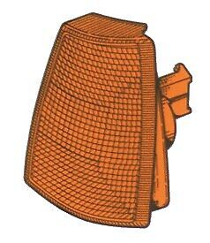 Freccia anteriore dx KADETT E 84-91 arancio 1226041