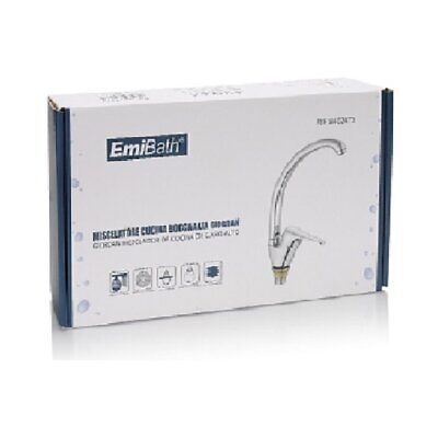 Kit Rubinetto Da Cucina Bocca Alta Con Miscelatore Misura 290x220mm Colore