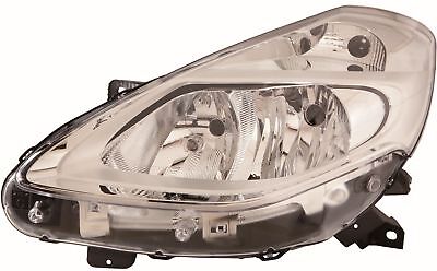 Faro fanale anteriore destro CLIO 2009-2012 H7+H7 maschera cromata VALE