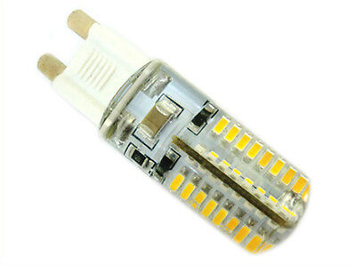 Lampada LED G9 220V 35W Bianco Caldo 360 gradi Con Silicone 64 SMD 3014 Diametro