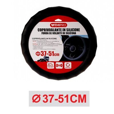 Coprivolante Universale in Silicone Elastico da 37-51cm <ul>