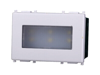 ETTROIT Lampada Led Segnapasso 3P 220V Bianco Freddo 6000K Compatibile Con
