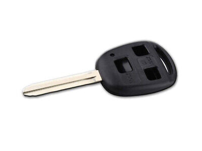 Guscio Chiave Telecomando 3 Posti Tasti Vuoti Con Lama TOY43 Batteria Su