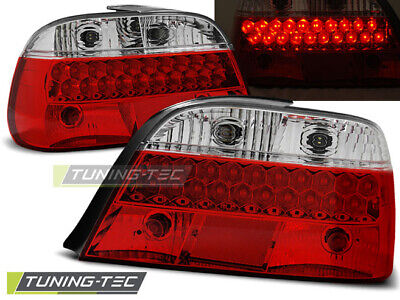FANALI POSTERIORI A LED ROSSO BIANCO per E38 06.94-07.01