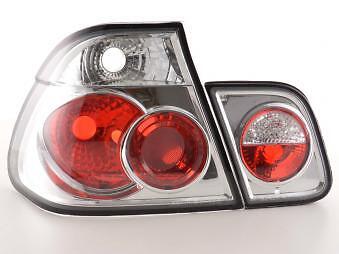 Coppia Fari Fanali Posteriori Tuning serie 3 Berlina (E46) 98-01 cromato