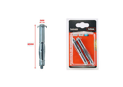 3 pcs Tasselli a Espansione in Metallo con Viti &Oslash;5x56mm <ul><li>Tasselli
