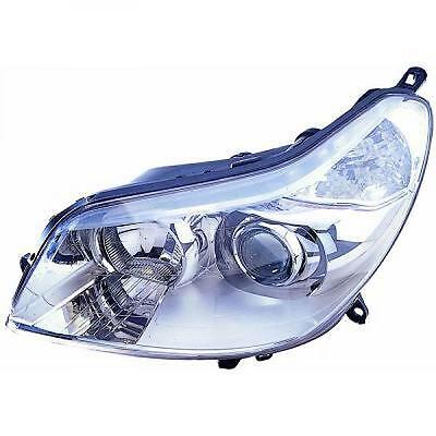 Faro fanale anteriore XENON Destro C5 04-08 VALEO D1S+H1 per reg elettri