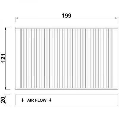 Filtro abitacolo antipolline Legend III 02.1996-