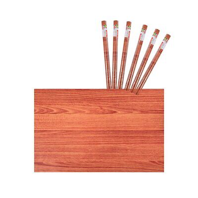 6 Rotoli Carta Adesive Per Mobili 45X200cm Legno da Parati Autoadesive
