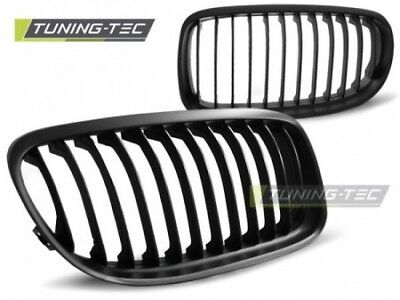 Coppia Griglie Reni Calandre Anteriori Tuning E90 / E91 09 - Nero