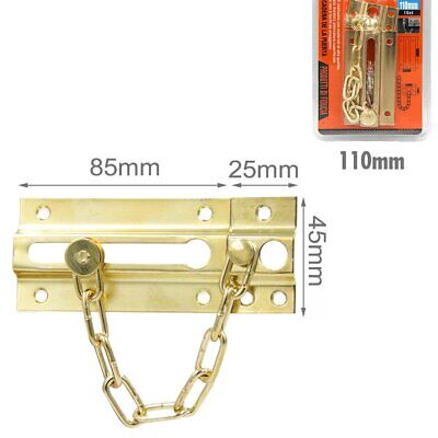 Catena per Porta Anteriore Serratura Sicurezza in Acciaio Inossidabile ORO