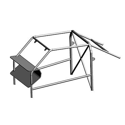 Ab / 100/234 Roll BAR para Micra 3 Puertas> ; 03 Puntos: 10 Bmateriale: Fe45