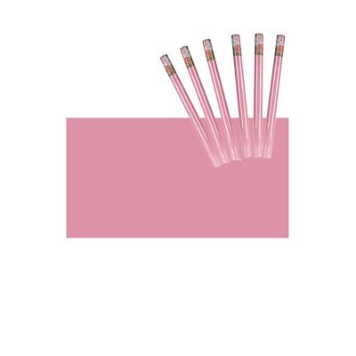 6 Rotoli Carta Adesive Per Mobili 45X200cm Colore Rosa da Parati Autoadesive