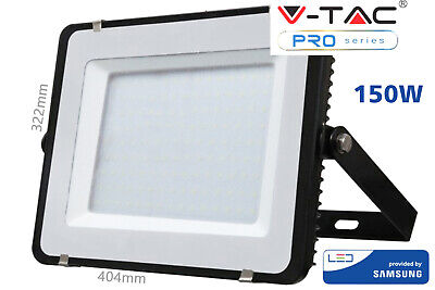 Faro Led Flood Light 150W IP65 Bianco Freddo 6400K Super Slim 52mm Carcassa