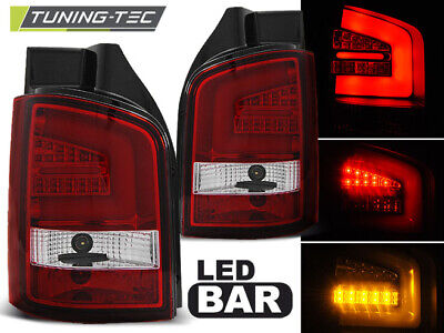 LED BAR TAIL LIGHTS RED WHIE fits T5 04.10-15