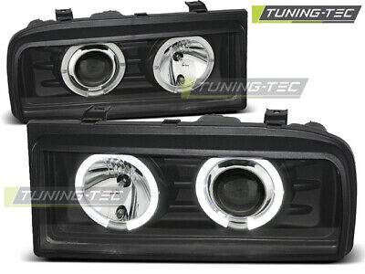 HEADLIGHTS ANGEL EYES BLACK fits CORRADO 88-95