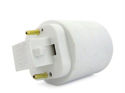 2 PZ Convertitore Adattatore Portalampada Per Lampada Attacco Da G23 2 Pin A E2