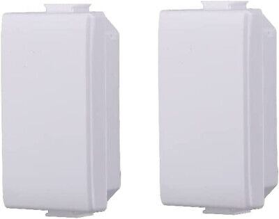 ETTROIT 2 Pezzi Copritasti Copriforo Falso Polo 1P Bianco Compatibile Con