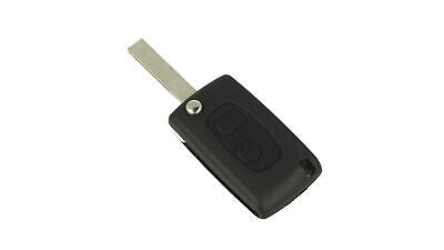 Guscio Chiave Telecomando 2 Tasti Con Lama HU83 Batteria Su Circuito Senza