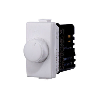 ETTROIT Regolatore Dimmer A Manopola 220V 100-1000W Colore Bianco Compatibile