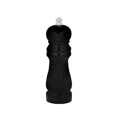 Macinapepe In Legno Macina Pepe e Sale Colore Nero 15,3cm <ul><li>Macinapepe