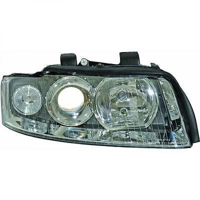 Faro fanale anteriore Destro A4 00-04 TYC per reg elettrica H7/H7 20-0007-0