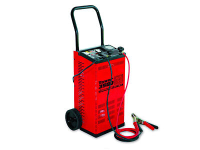 Electromem Tower 3500 Caricabatterie Manuale con Avviamento 12V 24V 45A