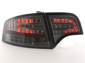 Coppia Fari Fanali Posteriori Tuning LED A4 Berlina (8E) 04-07 nero