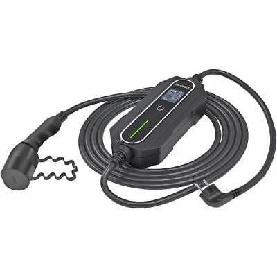 CARICABATTERIE EV PORTATILE 3,6 KW, SCATOLA A MURO CON CONTATORE ELETTRICO