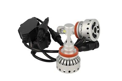 Kit Full Led Canbus H8 H11 H9 40W 5000 Lumens Con Ventilatore 12V 24V 2 Cree
