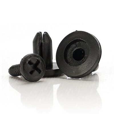 Kit da 20 Rivetti in Plastica con Fissaggio a Vite 15x11 <ul> <li>Set