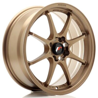 Cerchi JR JR5 17x7 ET25 4x108 bronzo anodizzato scuro